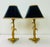Art Nouveau Style Brass Foliage Table Lamps France 1950s, Set of 2 For Sale - Image 18 of 18