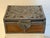 Chinese Vintage Chinese Dragon Relief Wood & White Metal Decorative Trinket Box For Sale - Image 3 of 12