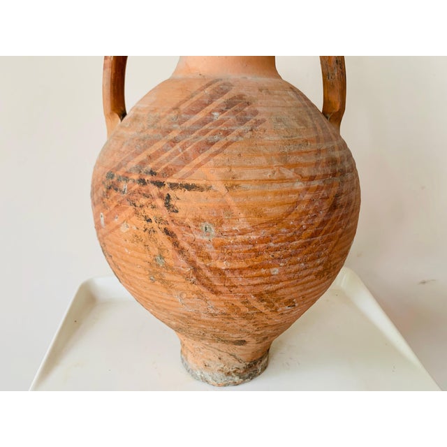 Late 19th Century 19th Century Picher "Cantaro" from Calanda, Spain, Terracotta Vase For Sale - Image 5 of 18
