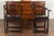 Pair of Chinese Ming Dynasty Style 1920s Horseshoe Back Bamboo Armchairs For Sale In Atlanta - Image 6 of 9