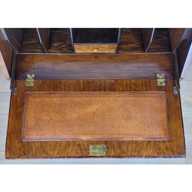 Vintage Walnut Writing Bureau from Denby & Spinks, 1940s For Sale - Image 10 of 18