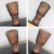 Vintage Trio of Tribal Drums Carved Wood and Animal Hide For Sale - Image 9 of 13