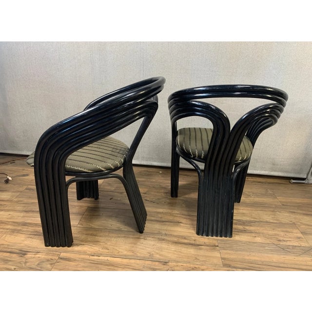 Gorgeous Chairs in Good Vintage Condition. Solid and Firm. Wear is usual for their age. Please study the photos and ask...