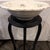 Cornflower Blue Antique Johnson Bros England "Royal Semi-Porcelain" Wash Basin With Functional Drain Hole & Stand For Sale - Image 8 of 12