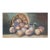 Antique Still Life Plums Peaches Watercolor Painting For Sale