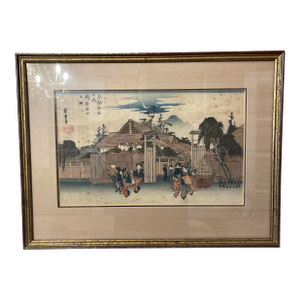 19th Century Japanese Woodblock Print by Utagawa Hiroshige