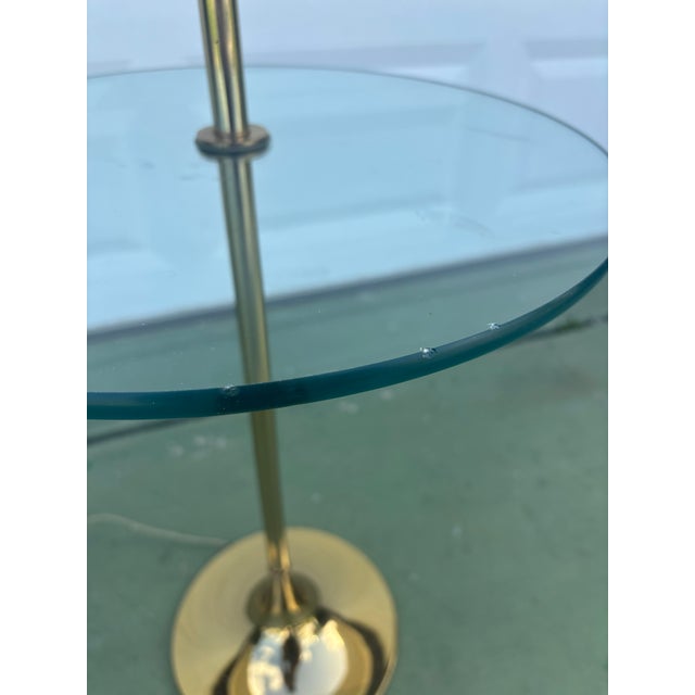 Brass 1960s Brass Table Tulip Floor Lamp by Bill Curry for Laurel For Sale - Image 8 of 8