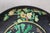 Black Antique Chinese Kangxi Famille Noire 5 Toed Dragon Dish Bowl 11" For Sale - Image 8 of 18