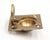 Traditional Recessed Brass Drawer Cabinet Flush Ring Pull For Sale - Image 3 of 5