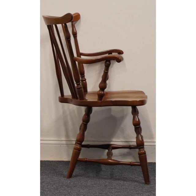 Pennsylvania House Solid Cherry Duxbury Windsor Fiddle Back