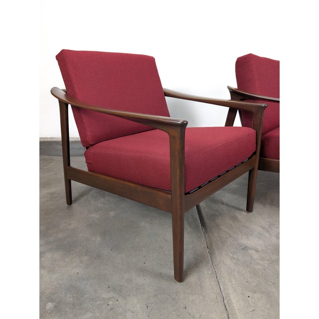 Pair of Mid Century Modern 'Monterey' Lounge Chairs by Folke Ohlsson for Dux For Sale In Los Angeles - Image 6 of 18