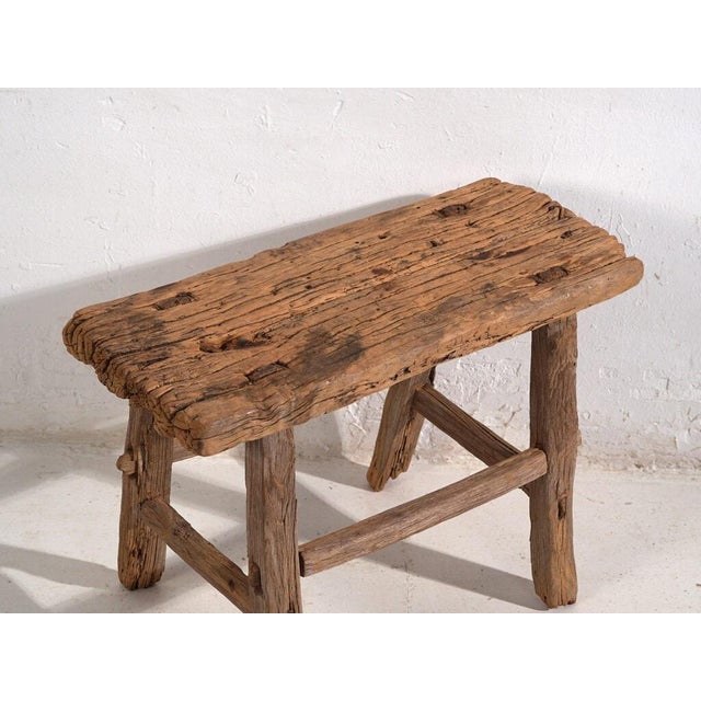 Antique Wooden Coffee Table For Sale - Image 3 of 8