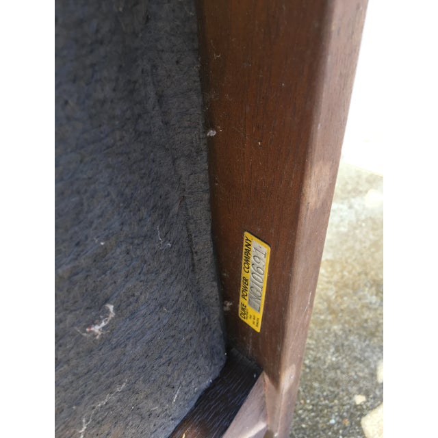 Mid 20th Century Boling Chair Company Faux Leather Arm Chair For Sale - Image 9 of 11