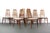 Wood "Eva" Dining Chairs by Niels Koefoed in Rosewood - Set of 8 For Sale - Image 7 of 7
