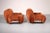 Lounge Chairs in the style from Adriano Piazzesi Italy, 1970, Set of 2 For Sale - Image 9 of 13