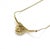Mid 20th Century Jose Hess Diamond 18k Yellow Gold Wide Curved Scroll Necklace For Sale - Image 4 of 7