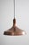 Danish Brutalist Hand-Hammered Copper and Teak Pendant Lamp, 1960s For Sale - Image 9 of 9