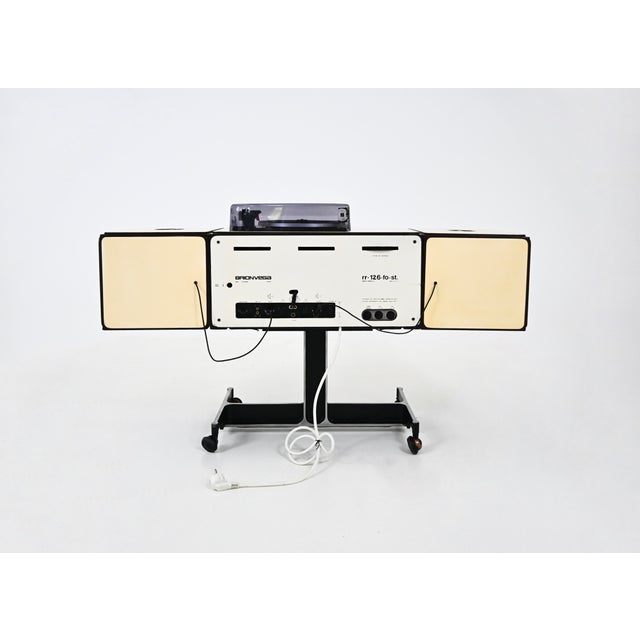 Wood Stereophonic RR-126 Radio by Achille & Pier Giacomo Castiglioni for Brionvega, 1960s For Sale - Image 7 of 15
