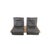 Very high-quality two-seater sofa in oak and leather from the premium German manufacturer Koinor. The "Epos 2" model...