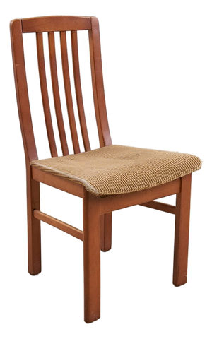 Wooden Chair with Padded Seat