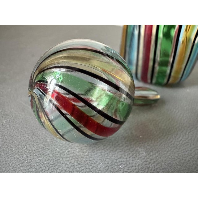 Vintage Italian Murano Glass Perfume Bottle, 1950s For Sale - Image 5 of 14