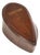 Early 20th Century Trench Art Wwi Propeller Blade Cross-Section Box With Inlaid Aircraft Design Top For Sale