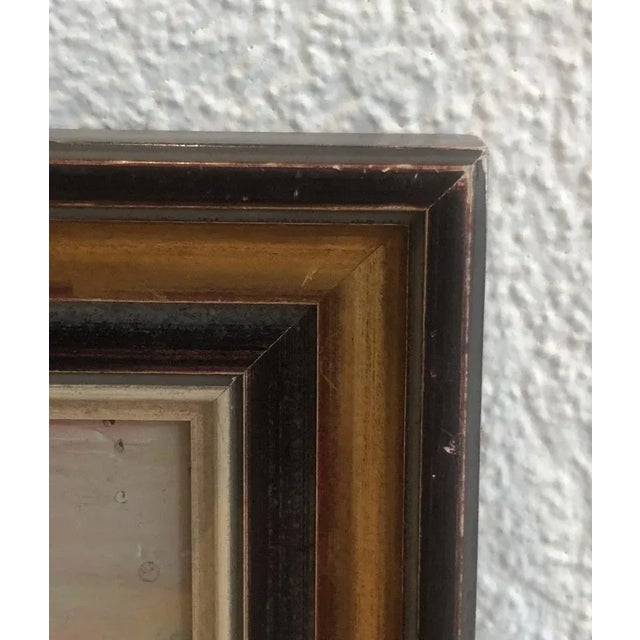 Adolfo Carducci, Rencontre sur la place, Oil on Cardboard, Framed For Sale - Image 6 of 9