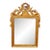 Vintage Gold Gilt Wood Wall Mirror With Tassels Ornate Made in Italy For Sale