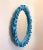 Mid-Century Blue Ceramic Wall Mirror attributed to Fausto Melotti, Italy, 1950s For Sale - Image 4 of 5
