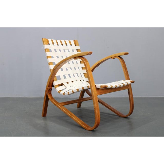 Mid-Century Modern Bentwood Chair by Jan Vaněk, Czechoslovakia, 1960s For Sale - Image 3 of 17