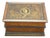 Antique Victorian Oak Grand Tour Box Neoclassical Inlay Greek Key Vanity Drawer For Sale