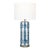Regina Andrew Mali Blue and White Table Lamp For Sale