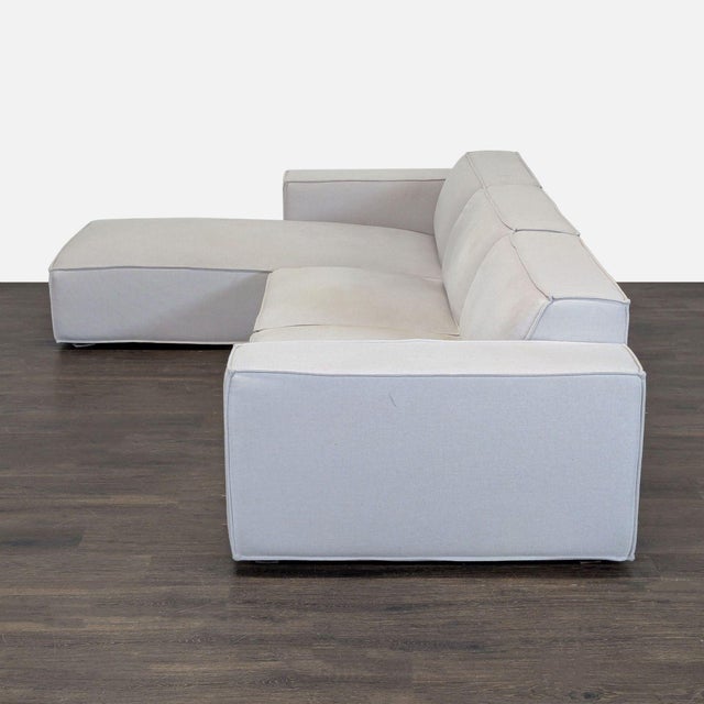 Rove Concepts Modern Sectional Sofa With Chaise For Sale - Image 4 of 10