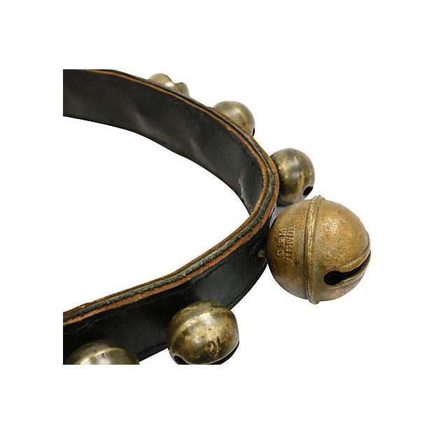 Oversized Antique Reindeer / Horse Bells | Chairish