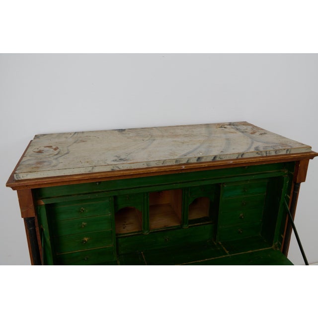 Antique Swedish Empire Country Secretary For Sale - Image 11 of 14