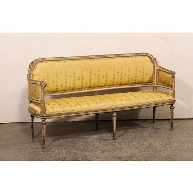 A Superb Late 18th C. Italian Sofa Bench For Sale - Image 11 of 11