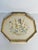 Beautiful Handpainted Florentine Italy wooden tray with handpainted Floweers, bird and butterfly.