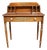 Mid-Century Hitchcock Style Cherry Writing Desk With Stenciled Fruit Decoration For Sale