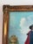 Large Antique Signed European Equestrian Portrait Oil Painting Late 19th Century For Sale - Image 4 of 17