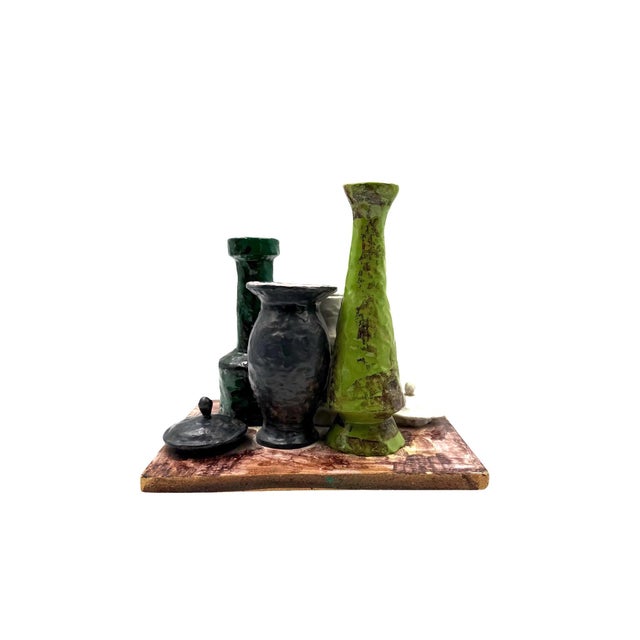 Arnaldo Miniati, Morandi Allegory Sculpture, 1971, Ceramic For Sale - Image 14 of 18