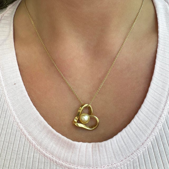 Brand: Mikimoto Metal Type: 18K Yellow Gold Length: 16.00 inches Weight: 7.57 Grams Lady's MIKIMOTO polished 18K yellow...