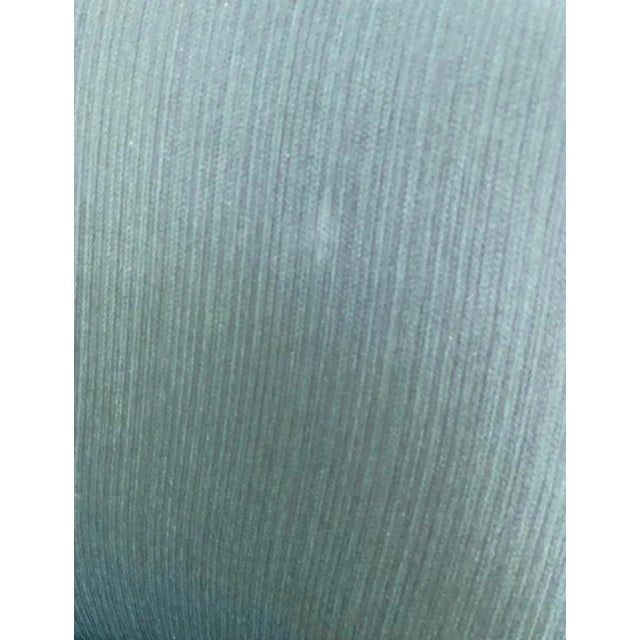 Henredon Traditional Blue Carved Wood Upholstered Armchair For Sale In Dallas - Image 6 of 10