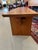 Brown Hand Crafted Cherry Bench by Maine Master Woodworker For Sale - Image 8 of 15