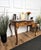 Mid-Century Modern Italian Art Deco Walnut Burl Desk, 1960s For Sale - Image 4 of 10
