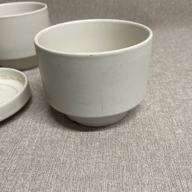1960s Mid Century Arabia Finland Planters - Set of 2 For Sale In Chicago - Image 6 of 7