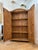 Rustic European Vintage European Pine Armoire Cabinet – New Interior Shelving, Ball Feet For Sale - Image 3 of 5