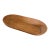 Vintage Woven Rattan Oval Tray. 14” X 6” Natural Wicker Basket For Sale
