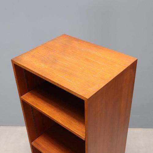 Brown Mid-Century Swiss Bookcase, 1960s For Sale - Image 8 of 11