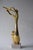 Abstract Brass Musician Sculpture on Travertine Base, 1980s For Sale - Image 4 of 11