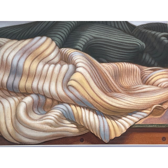Abstract 1990s "Moonlight Silk" Painting by Patric Coogan For Sale - Image 3 of 6